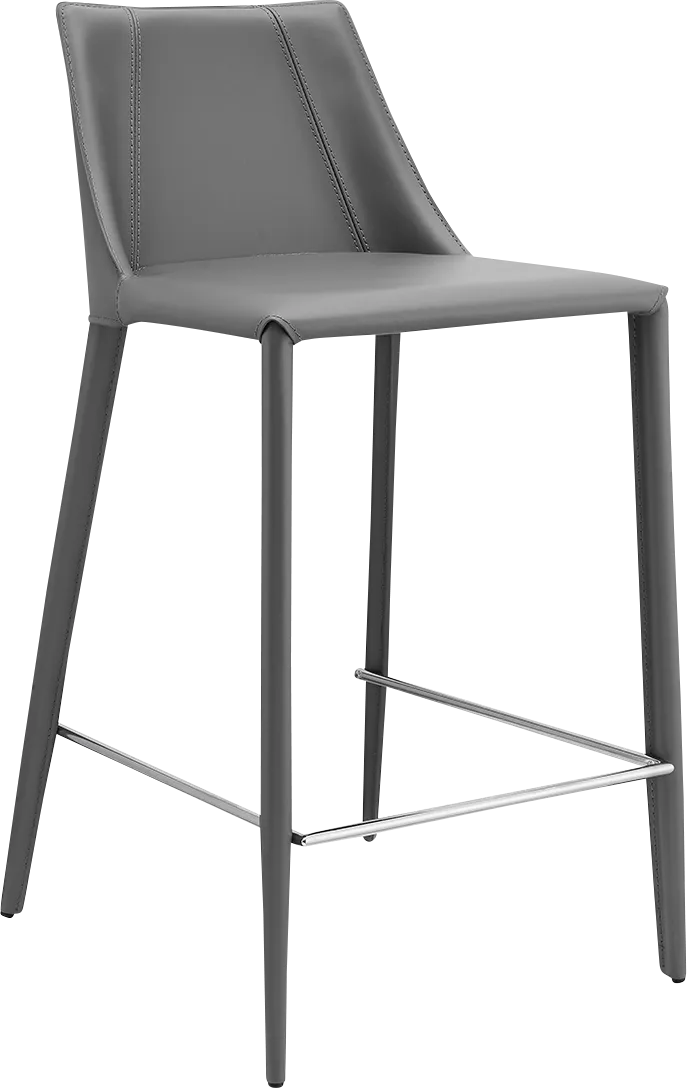 Monagin Gray Counter Stool - Thumbnail - Image 1