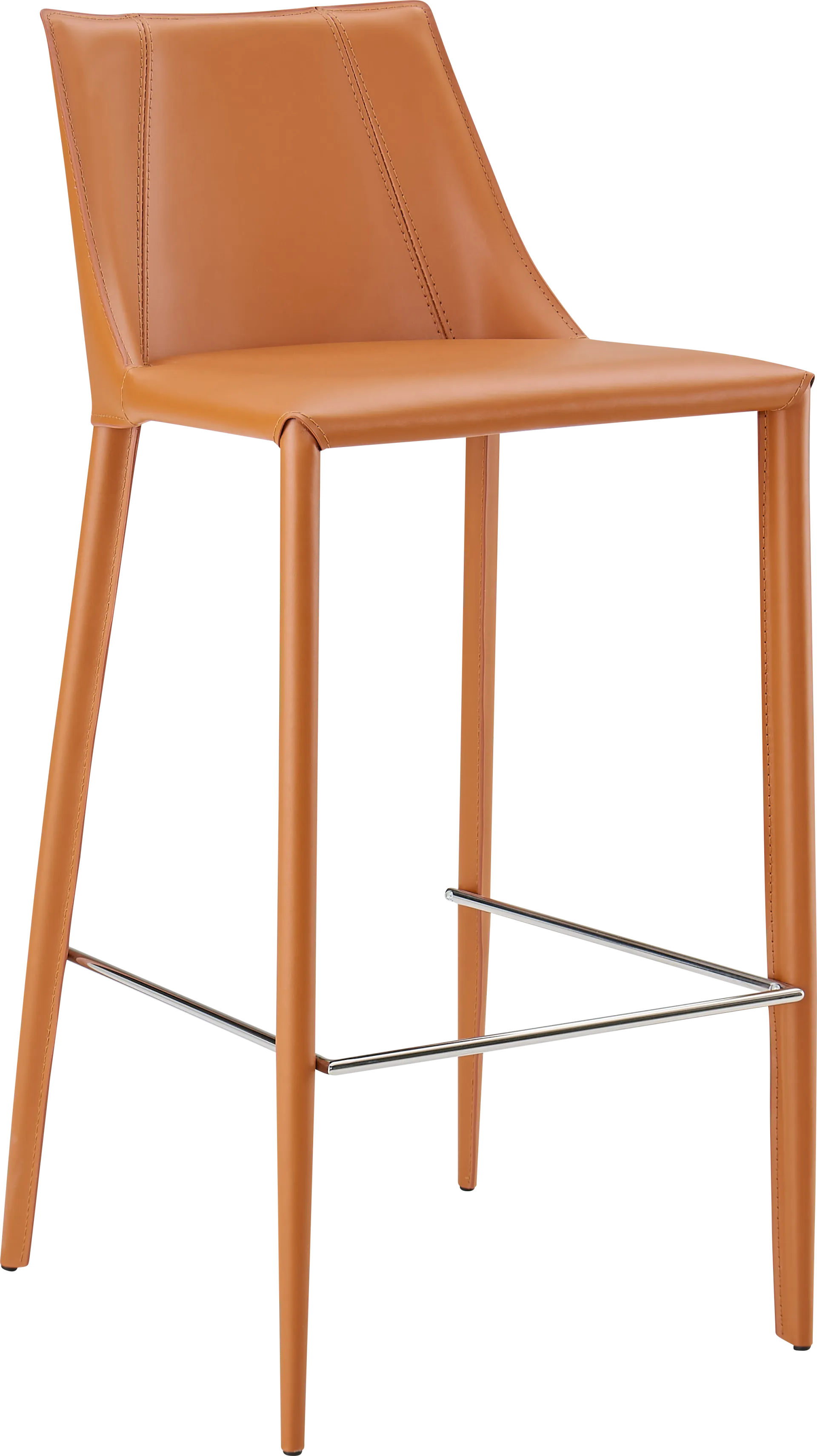 Monagin Cognac Bar Stool - Image 1