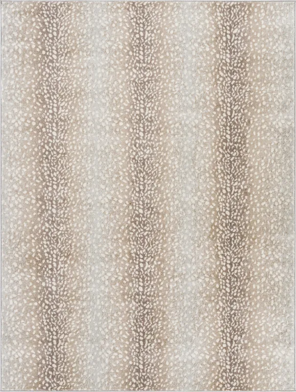 Sharease IV Tan 6'7 x 9' Rug