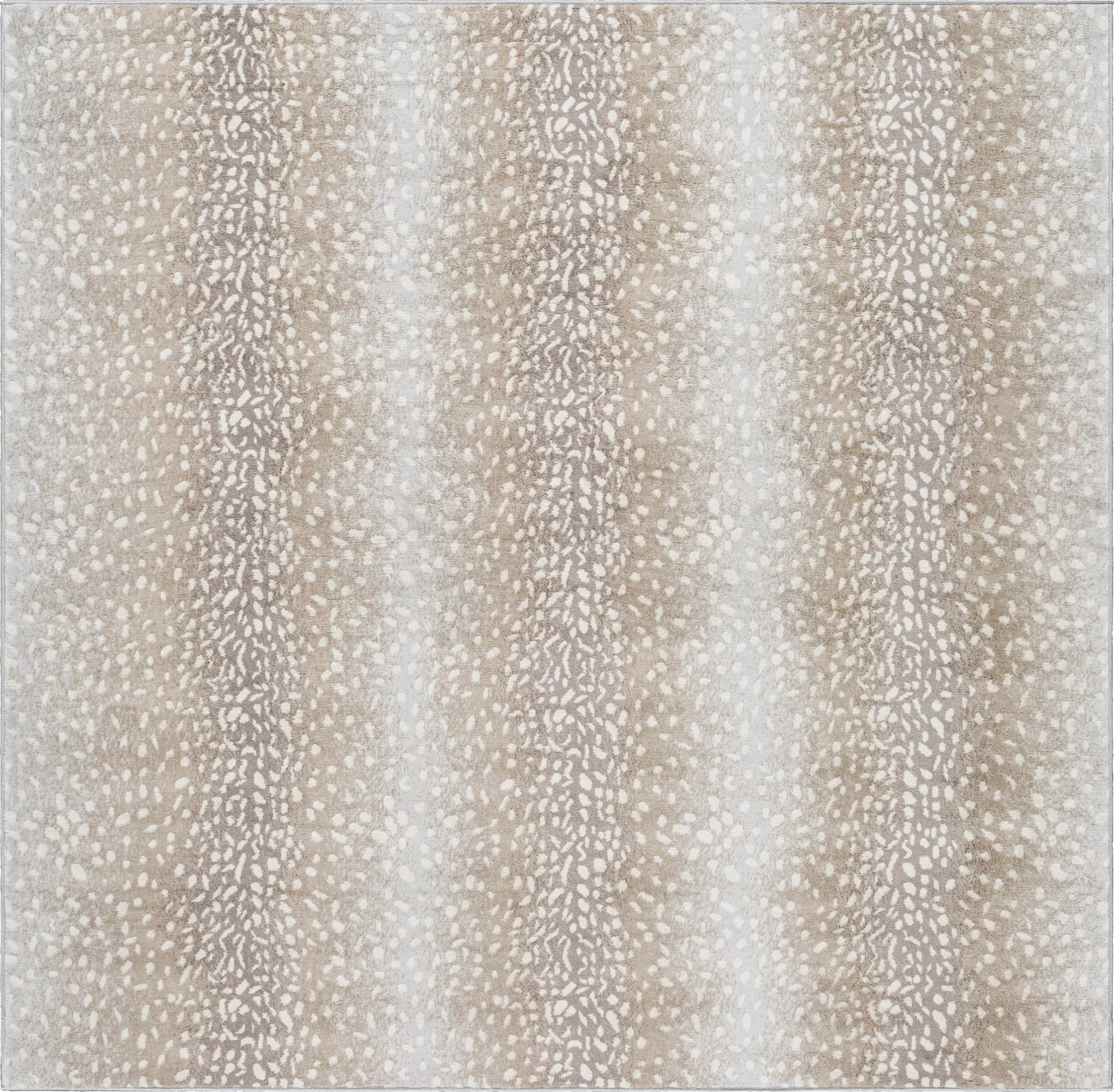 Sharease IV Tan 6'7 Square Rug - Image 1
