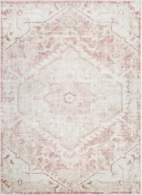 Sebrell Pink 5'2 x 7' Rug