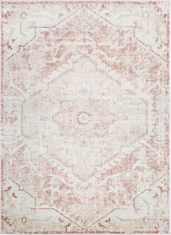 Sebrell Pink 5'2 x 7' Rug