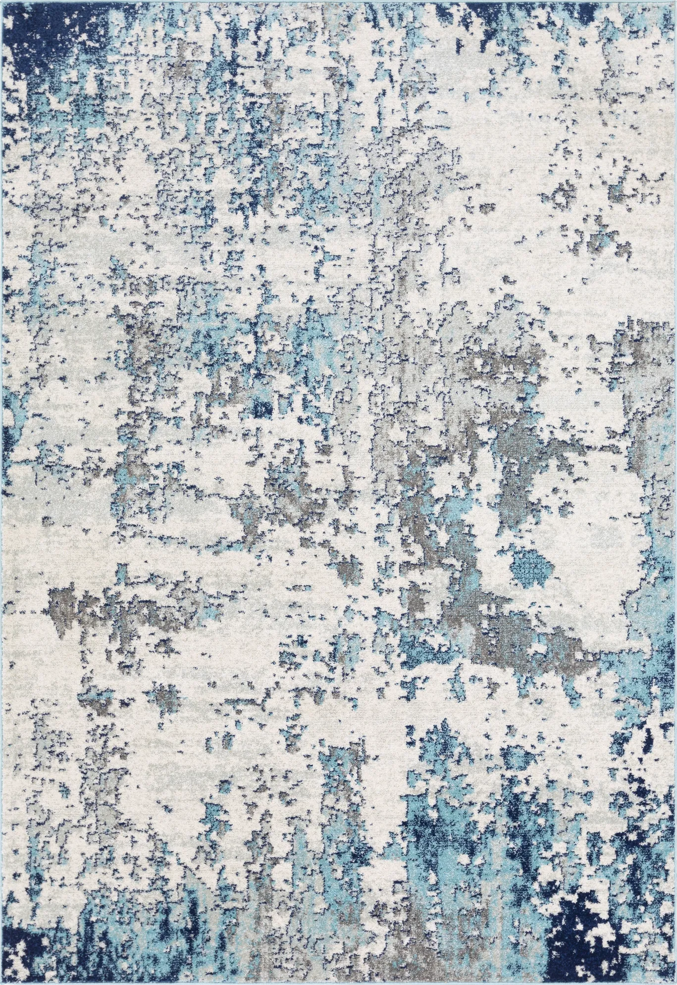 Saltwood I Blue 6'7 x 9' Rug - Image 1