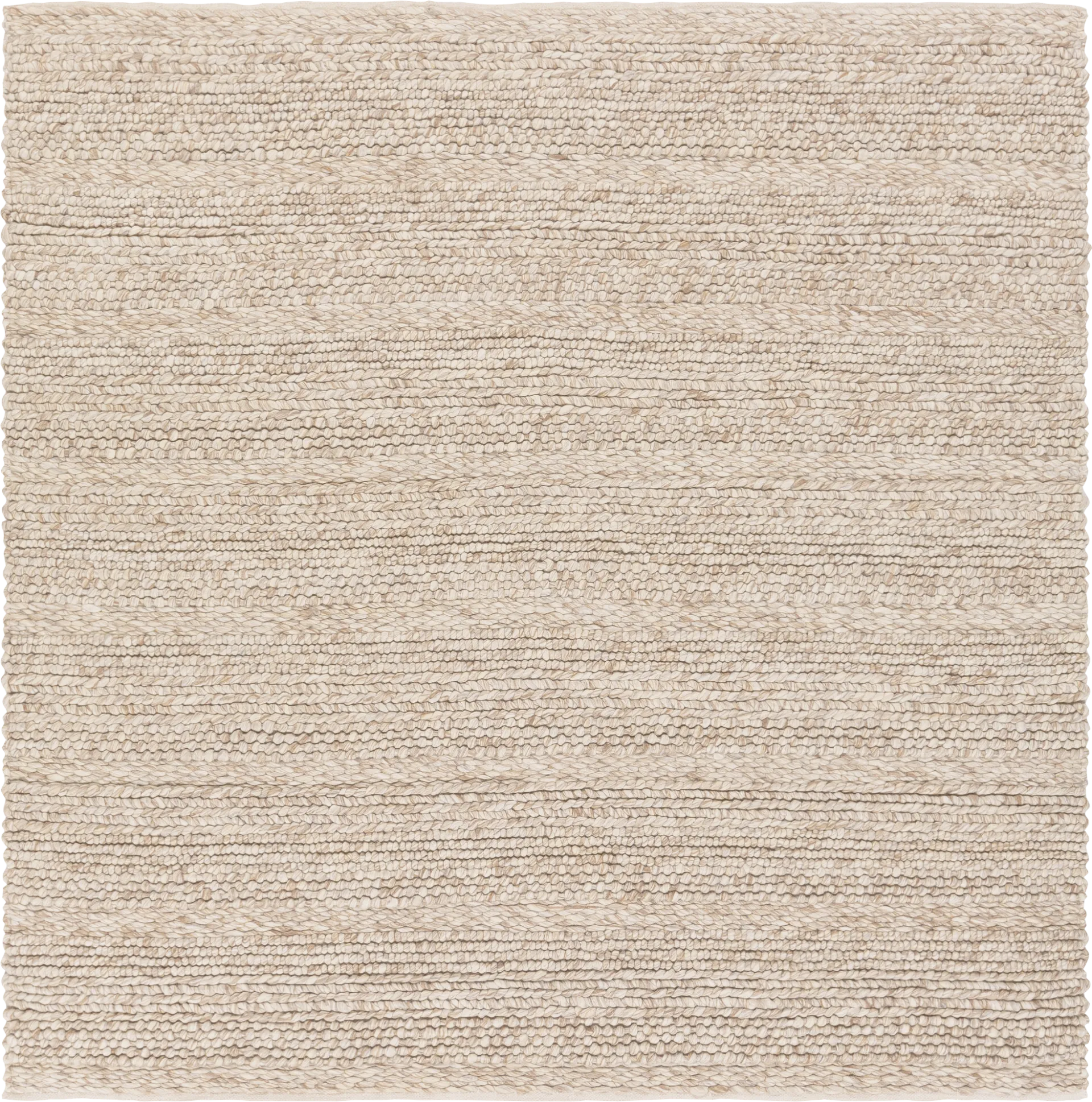 Rowsgate Ivory 8' Square Rug - Image 1