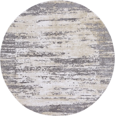 Reigate I Tan 7'10 Round Rug