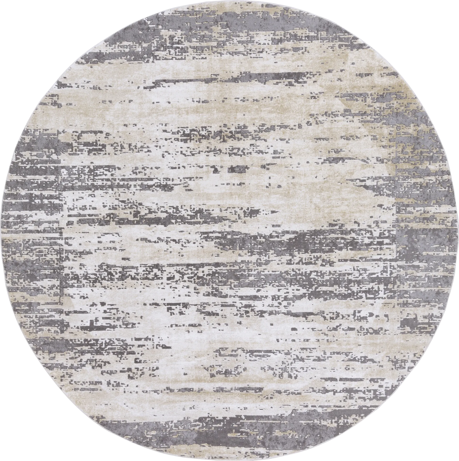Reigate I Tan 7'10 Round Rug - Image 1