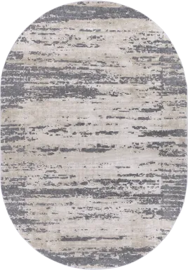 Reigate I Tan 6'7 x 9'6 Oval Rug