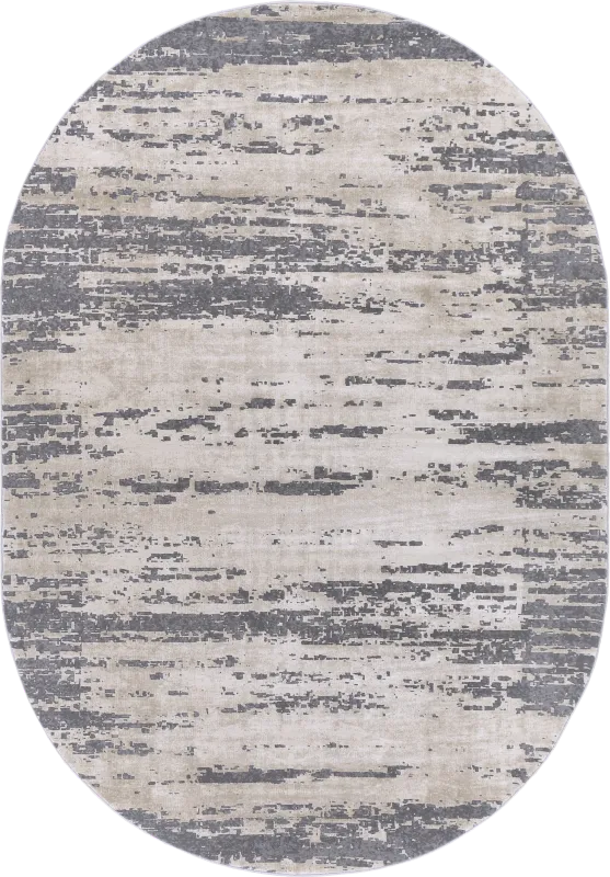 Reigate I Tan 6'7 x 9'6 Oval Rug