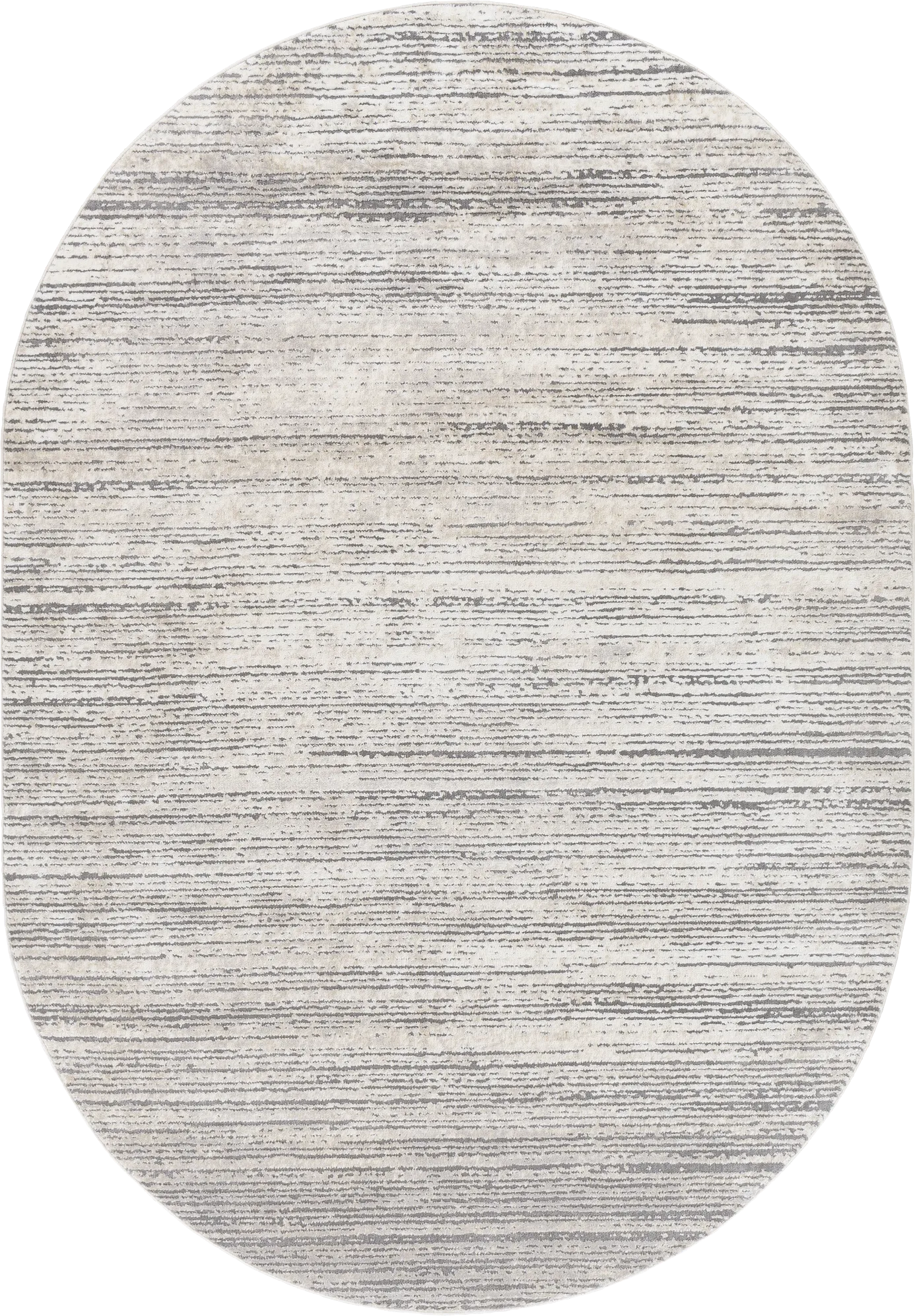 Reigate II Tan 6'7 x 9'6 Oval Rug - Thumbnail - Image 1