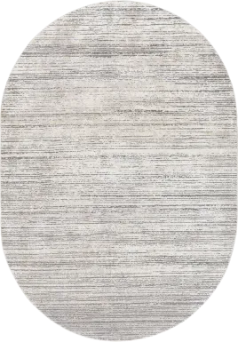 Reigate II Tan 6'7 x 9'6 Oval Rug