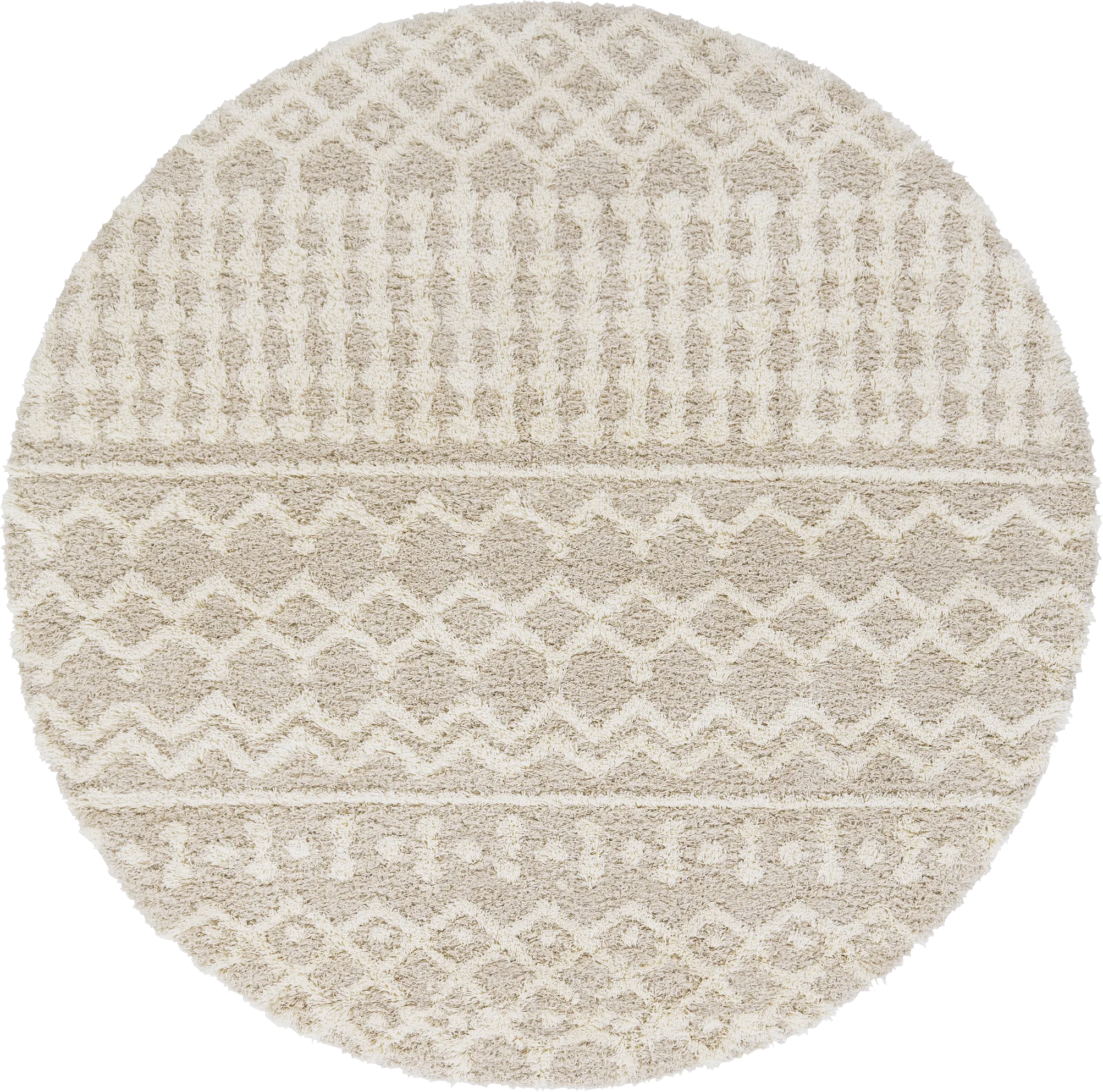 Rehder I Cream 7'10 Round Rug