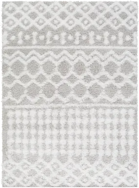 Rehder II White 5'3 x 7'3 Rug