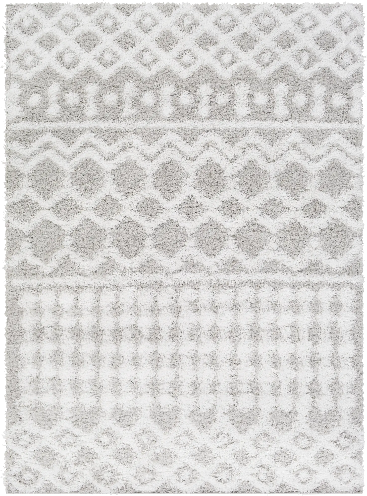 Rehder II White 5'3 x 7'3 Rug