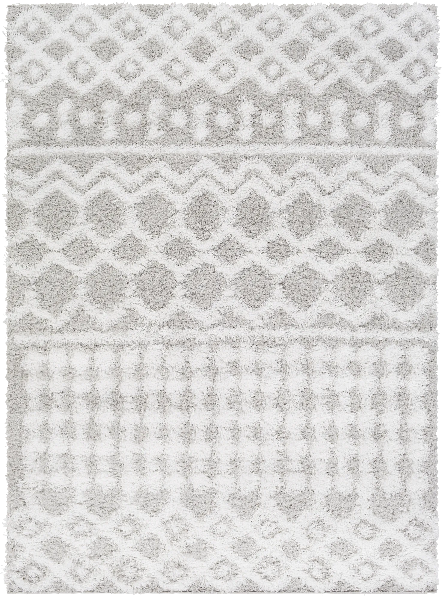 Rehder II White 5'3 x 7'3 Rug - Image 1