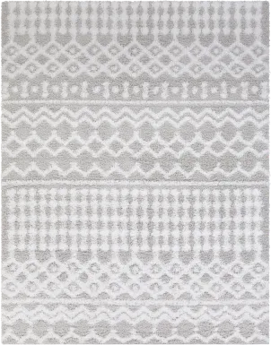 Rehder II White 7'10 x 10'3 Rug