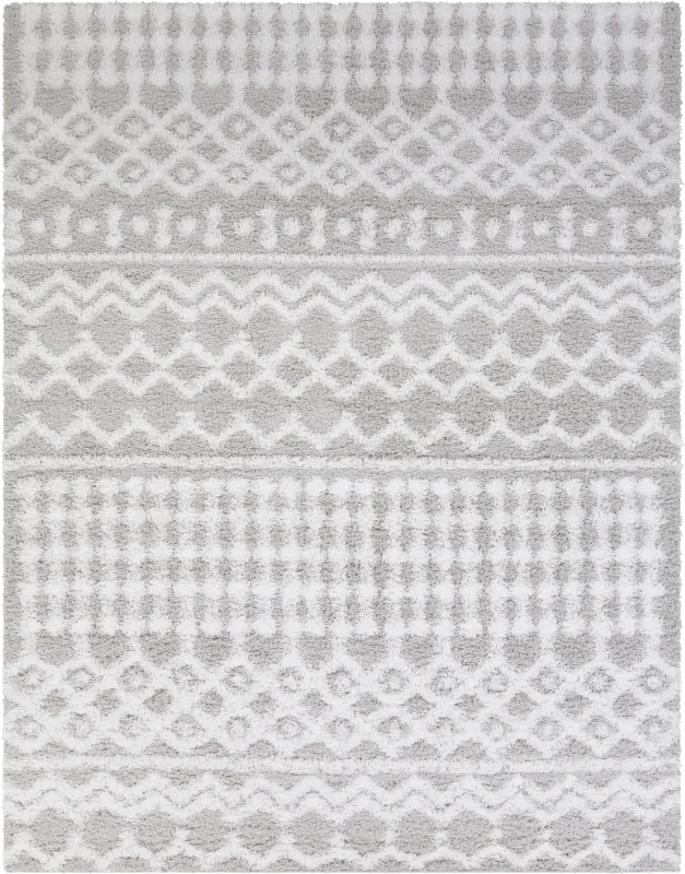 Rehder II White 7'10 x 10'3 Rug