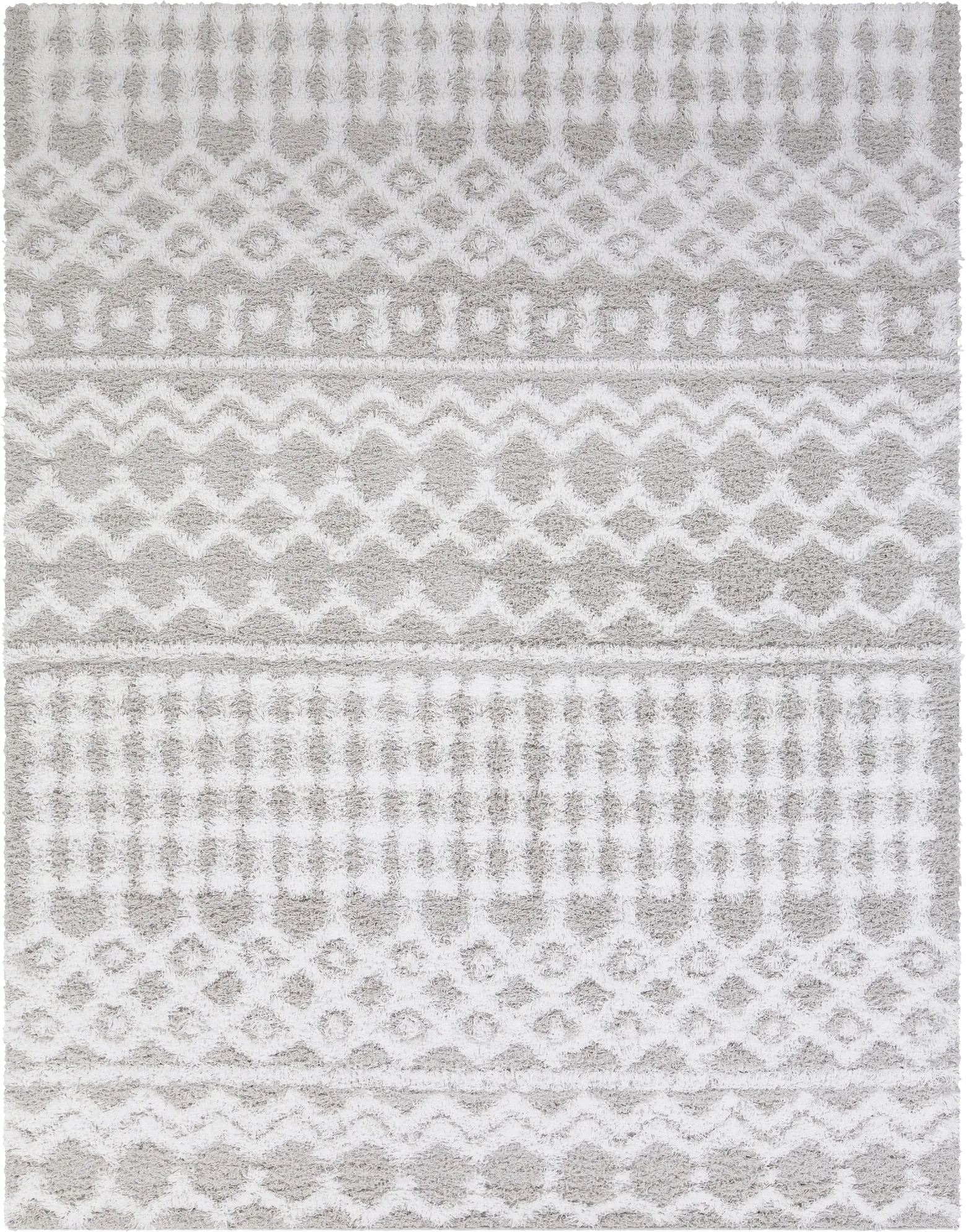Rehder II White 7'10 x 10'3 Rug - Image 1