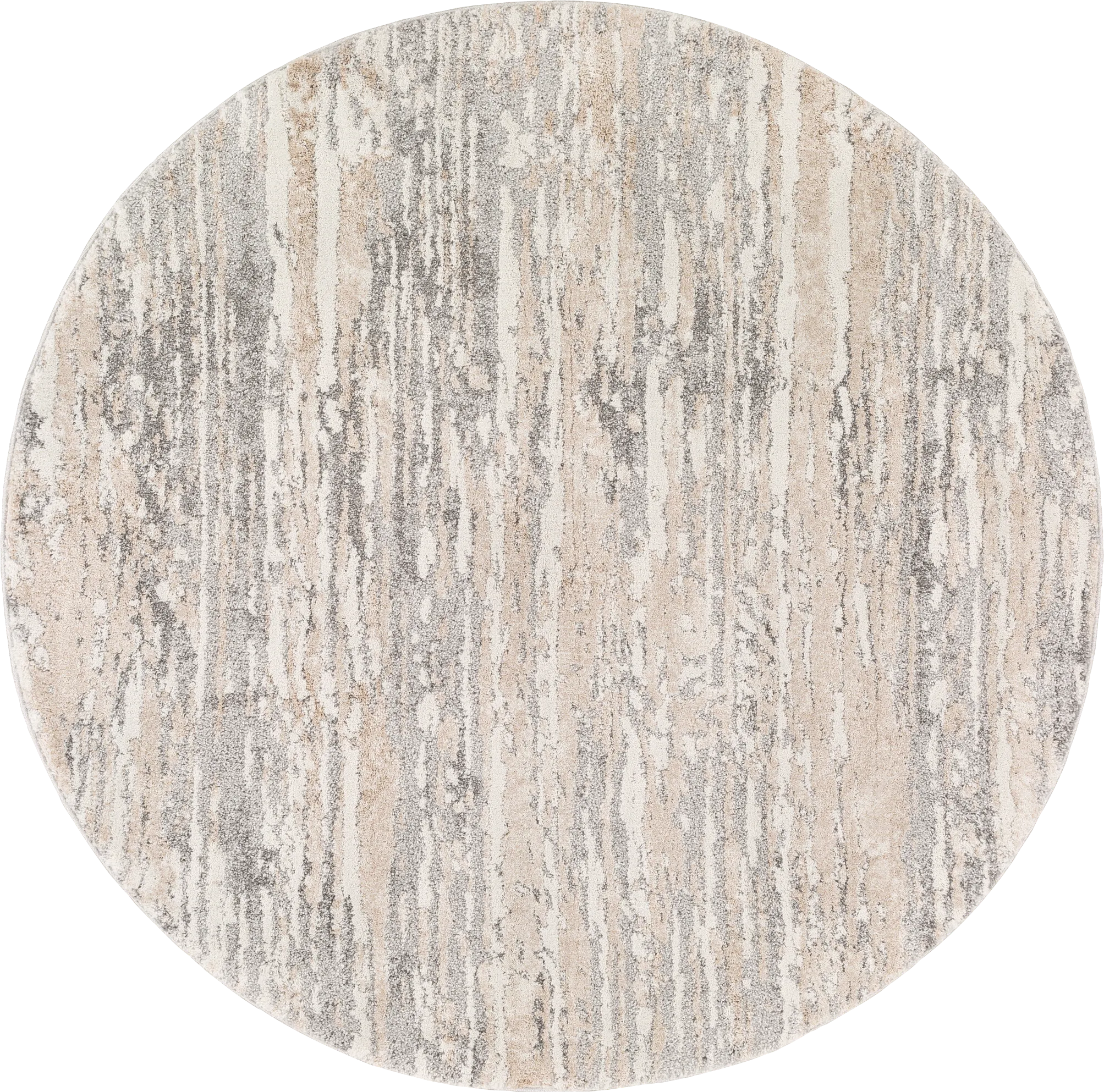 Ragland I Gray 5'3 Round Rug