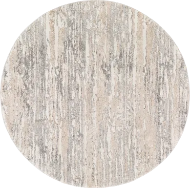 Ragland I Gray 5'3 Round Rug