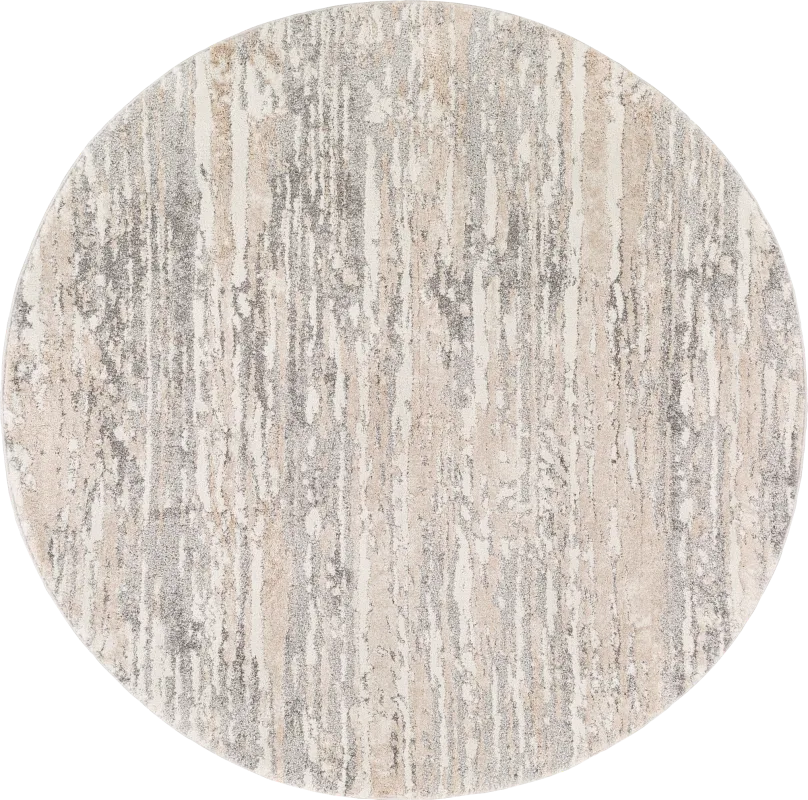 Ragland I Gray 5'3 Round Rug