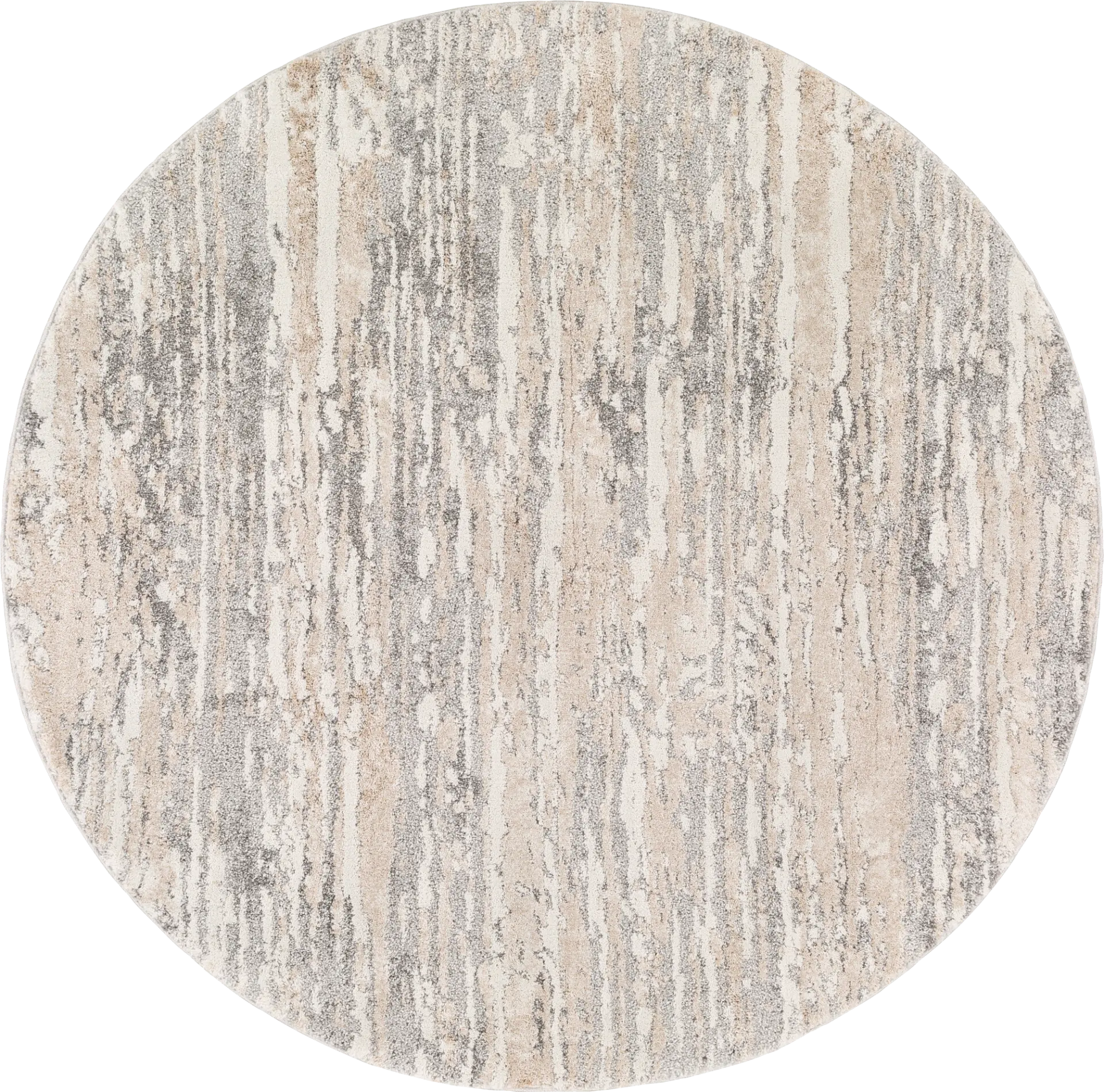 Ragland I Gray 5'3 Round Rug