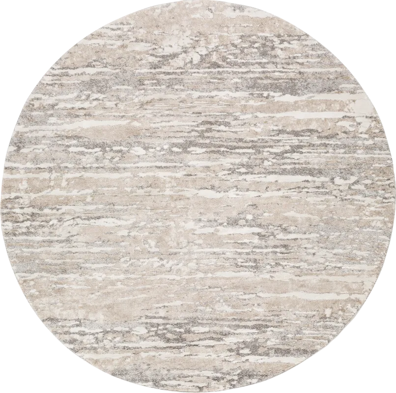 Ragland I Gray 7'10 Round Rug