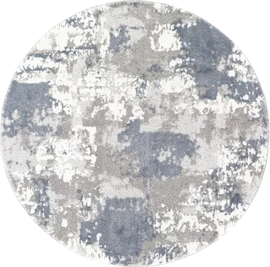 Ragland II Blue 5'3 Round Rug