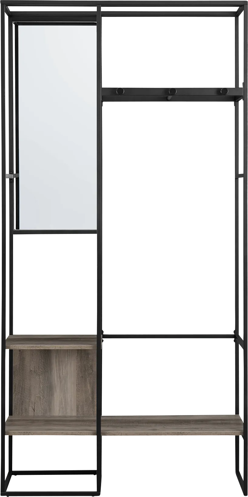 Woodknoll Gray Hall Tree - Image 1