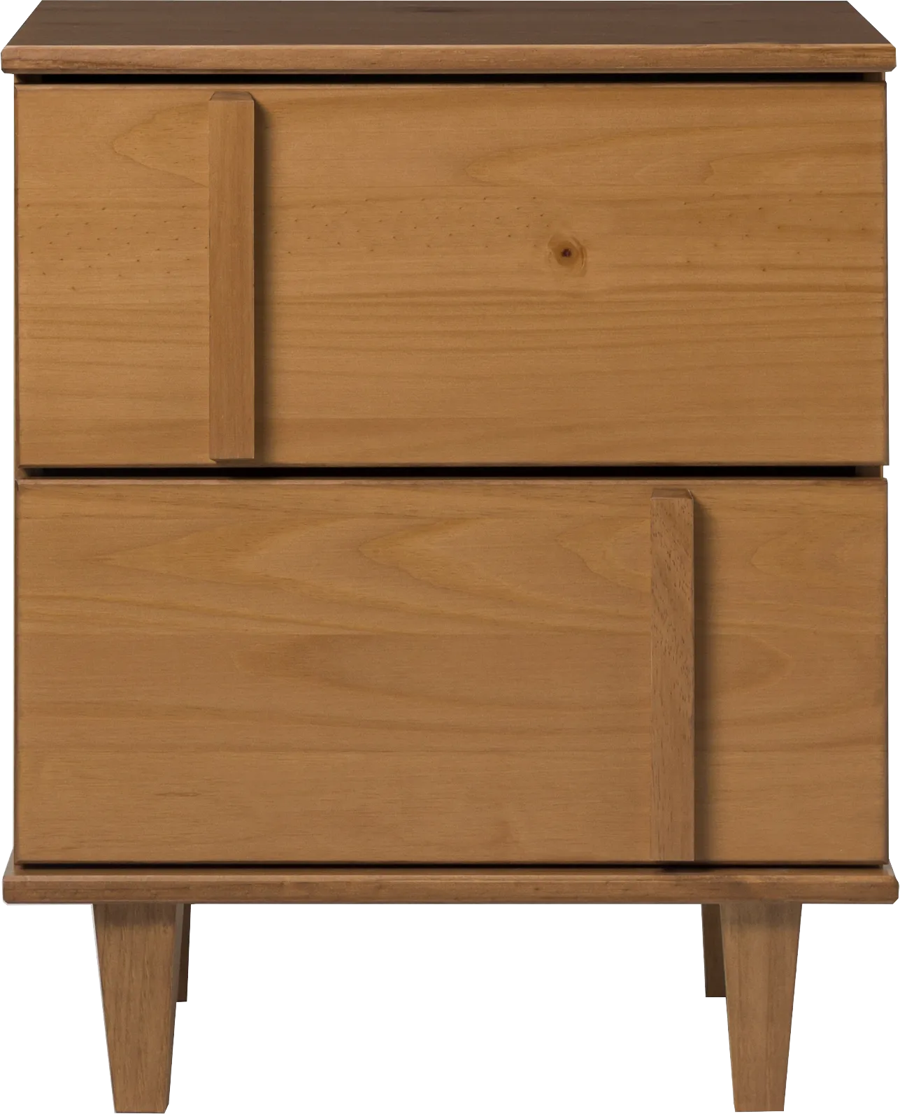 Woodviolet Caramel Nightstand - Image 1