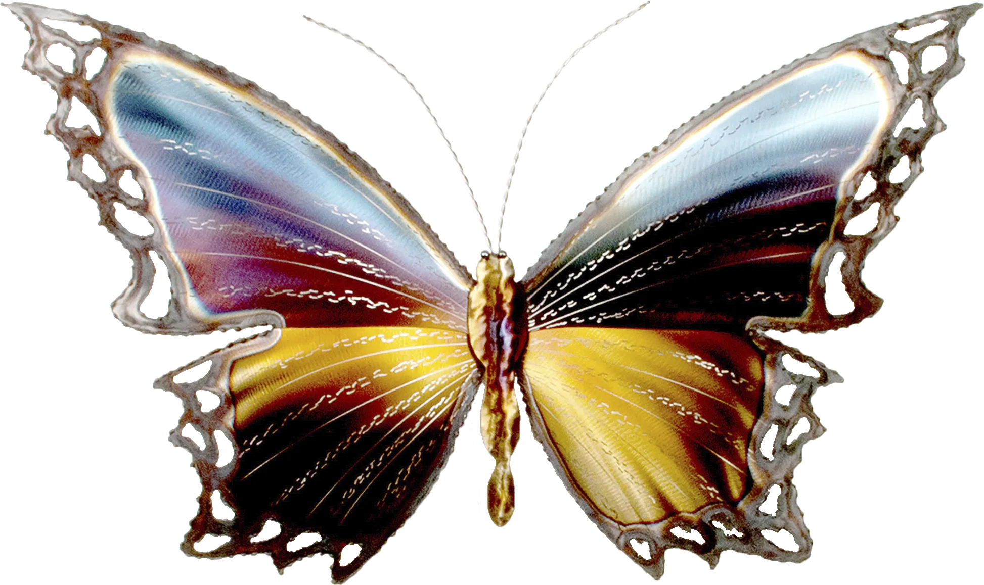 Graceful Butterfly II Multi Outdoor Artwork - Thumbnail - Image 1