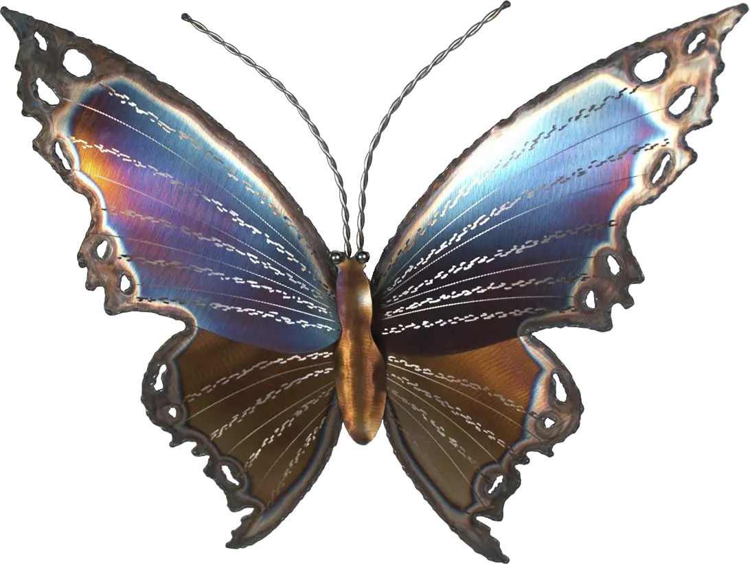 Graceful Butterfly III Multi Outdoor Artwork