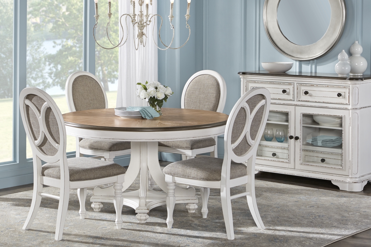 French Market White Colors,White Round Dining Table Rooms to Go