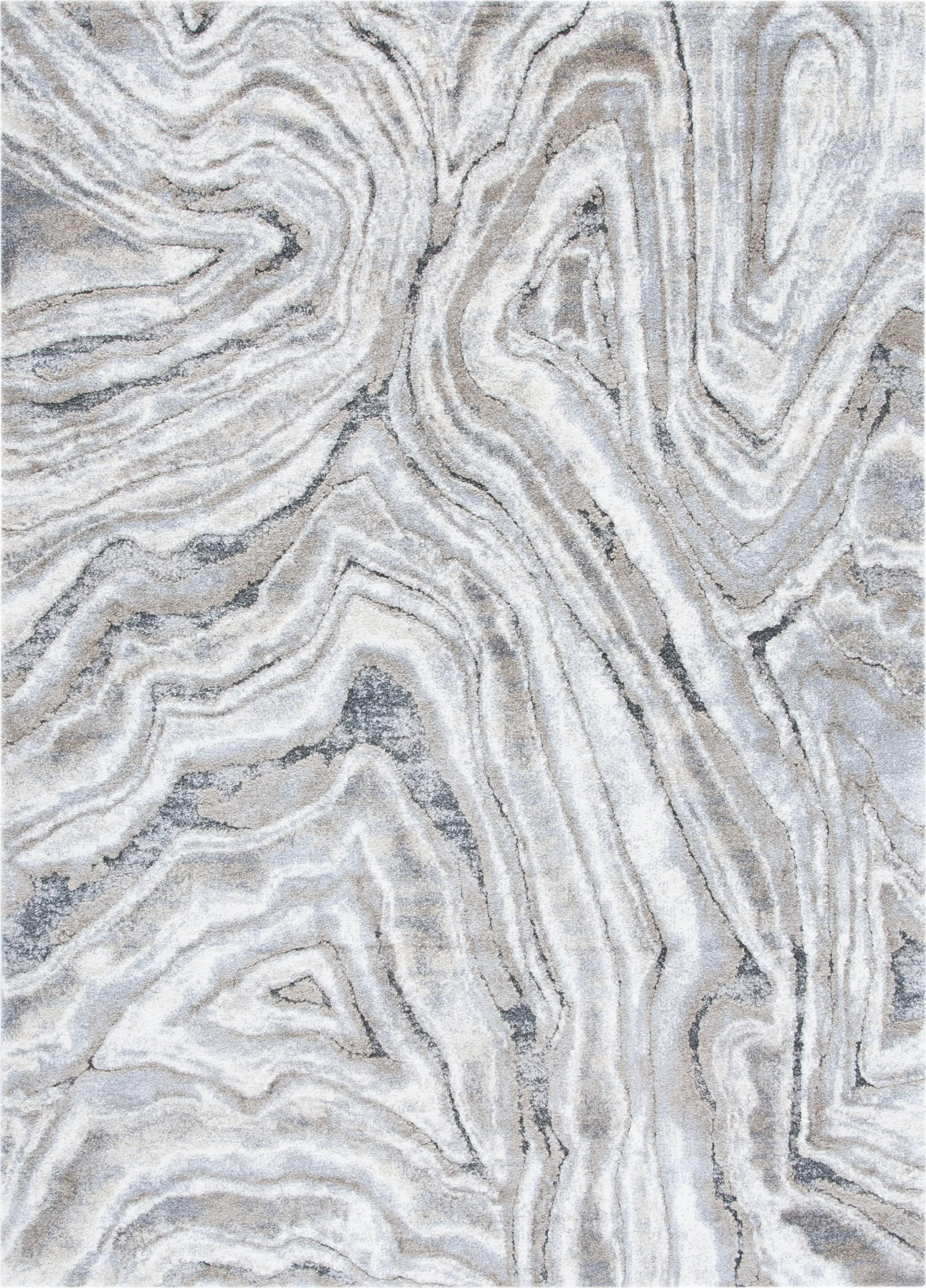 Janine Gray 5'5 x 7'5 Rug - Image 1