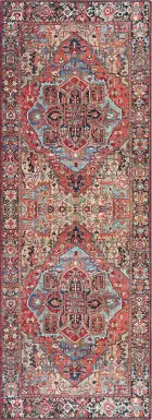 Irellie Red 2'6 x 7'6 Rug