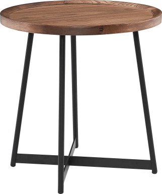 Fraust Brown End Table