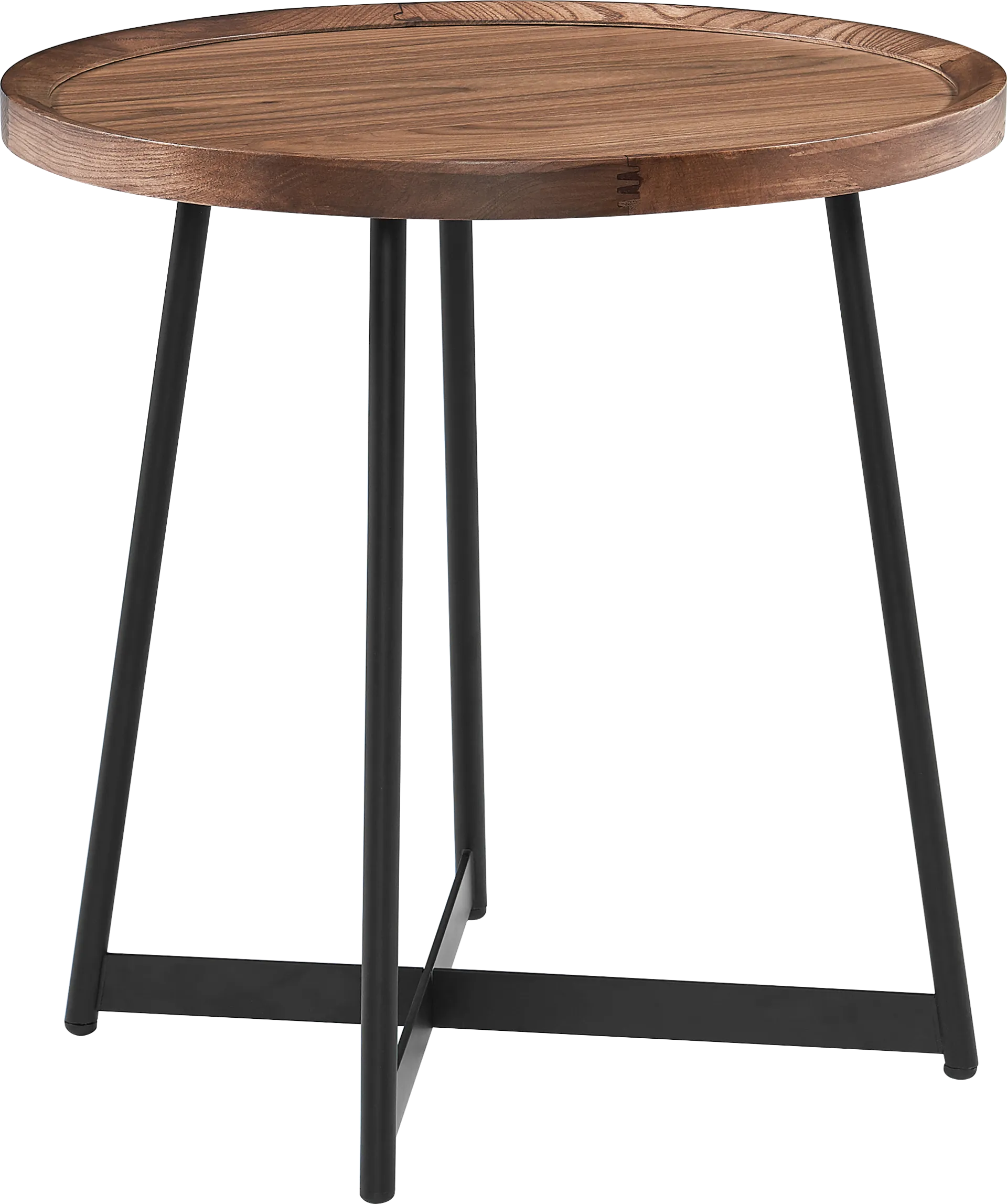 Fraust Brown End Table - Image 1