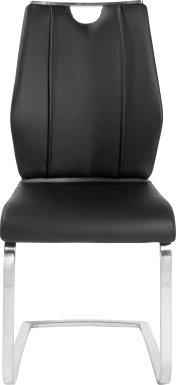 Demilo Black Side Chair, Set of 2