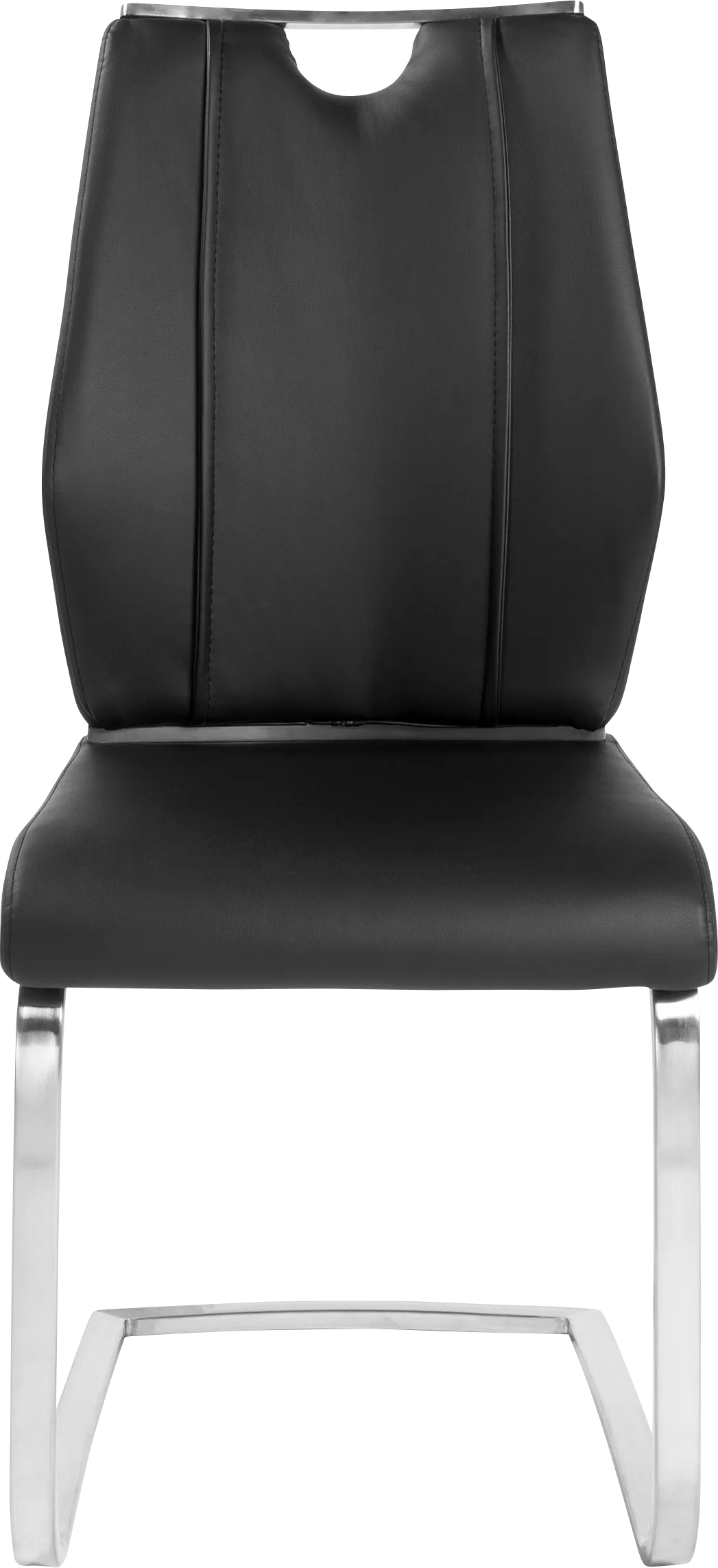 Demilo Black Side Chair, Set of 2 - Image 1