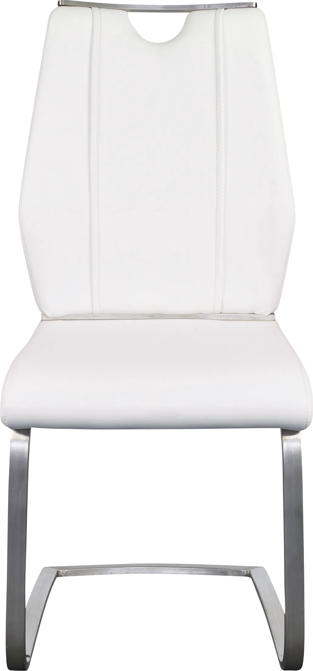 Demilo White Side Chair, Set of 2 - Image 1