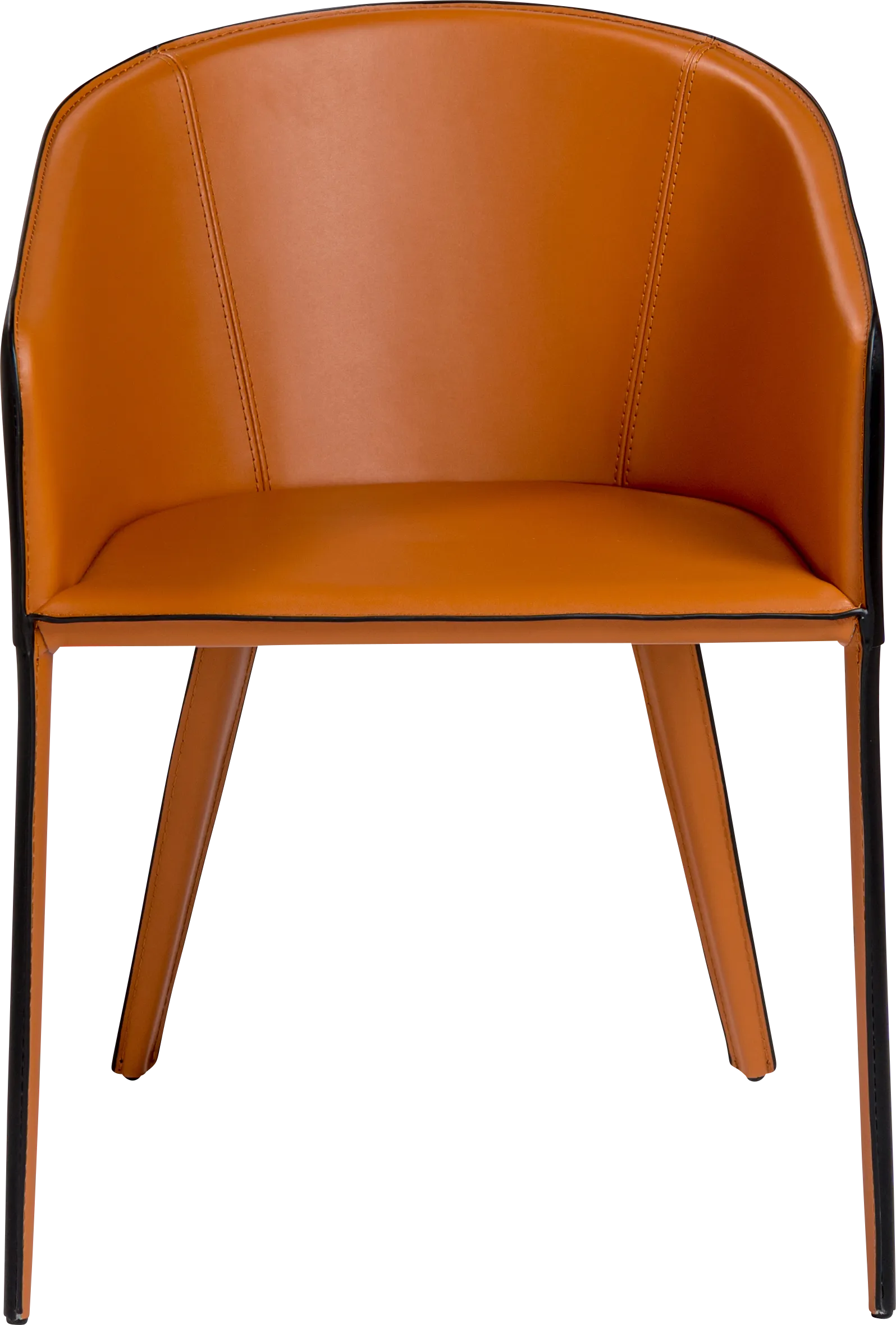 Simonview Cognac Arm Chair - Image 1