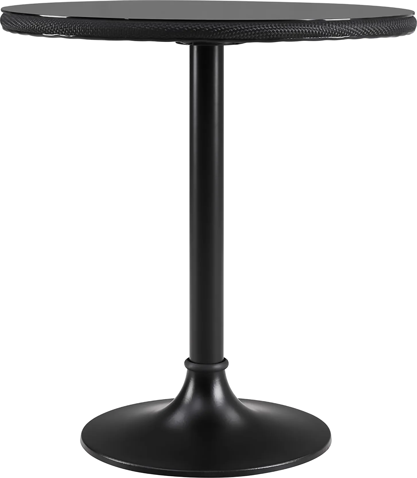 Gately Black Bistro Table - Thumbnail - Image 1