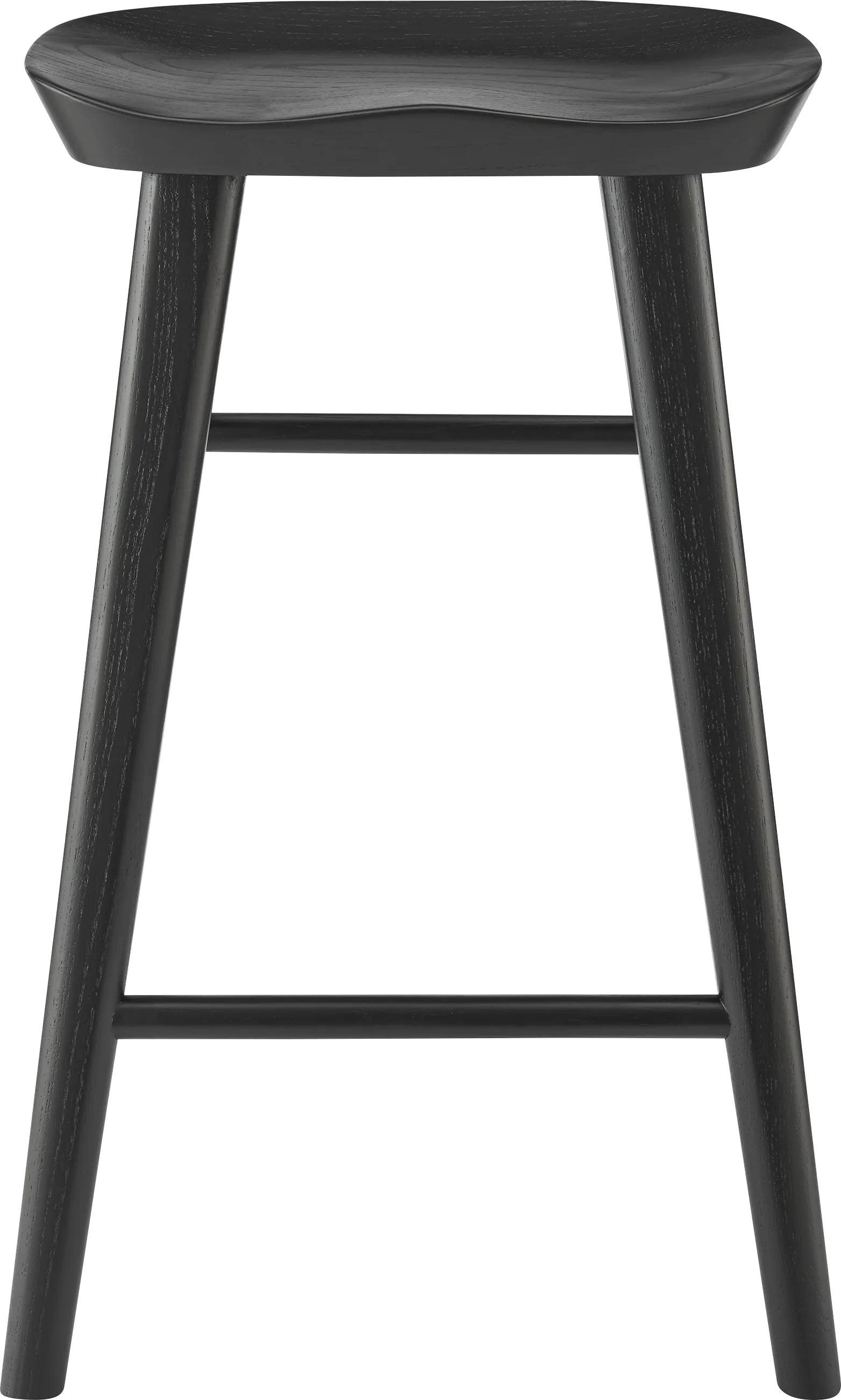 Bresland Black Counter Stool