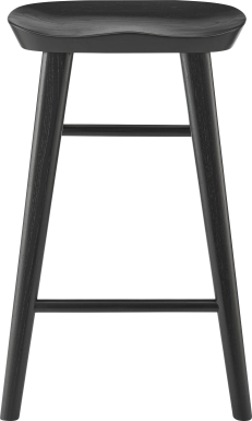 Bresland Black Counter Stool