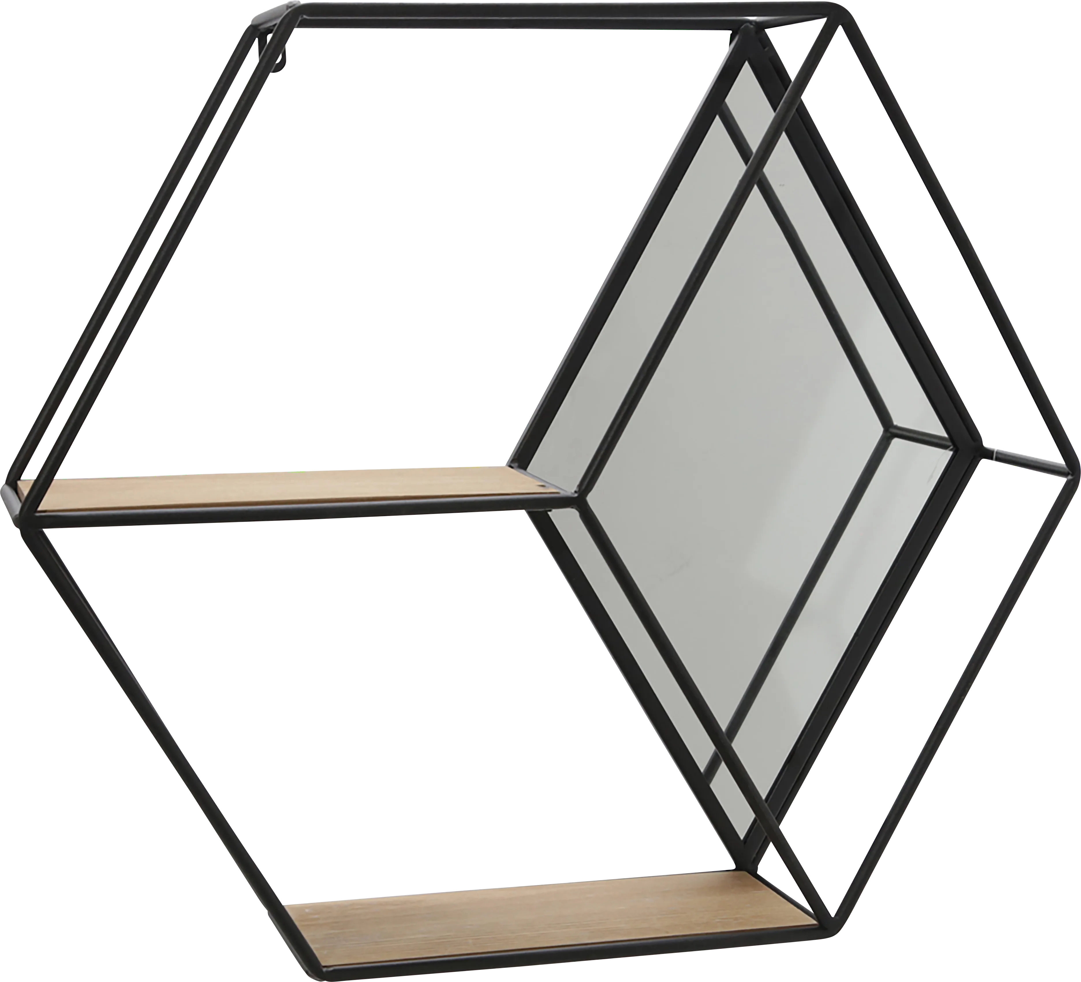 Stratman Black Wall Shelf - Thumbnail - Image 1