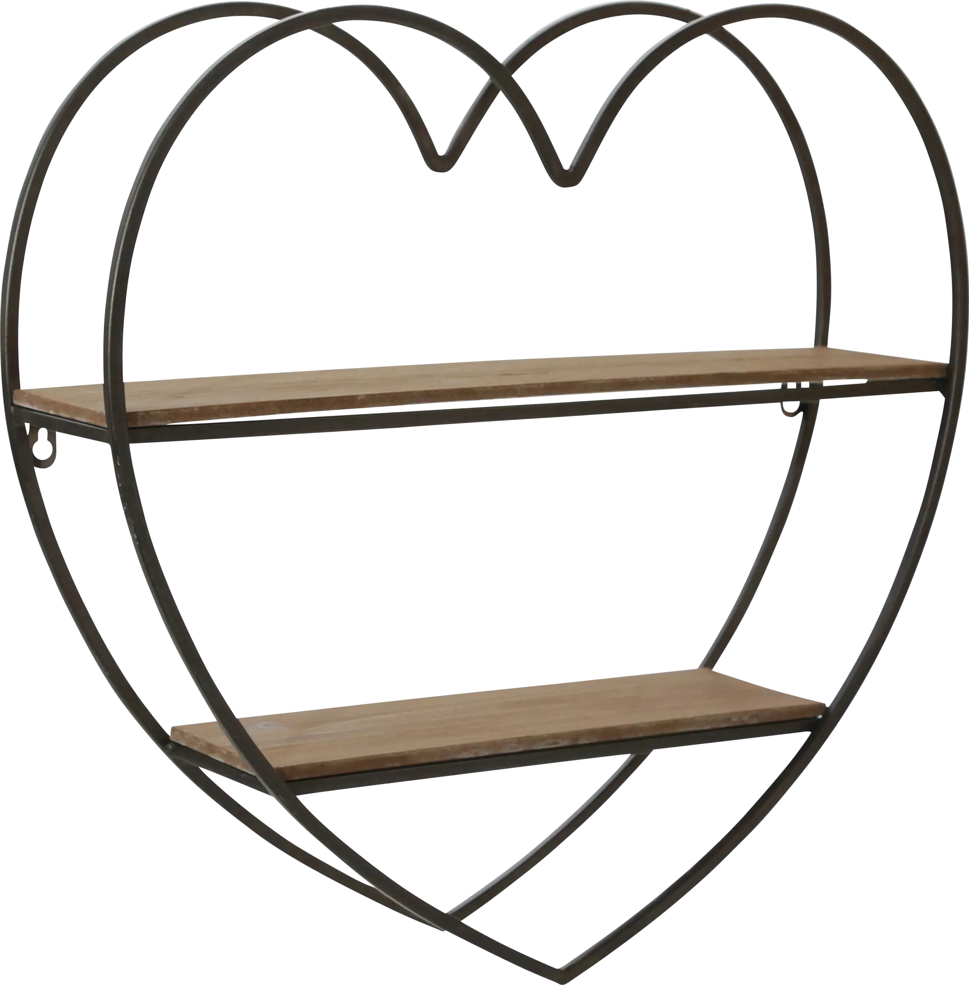 Stanfiel Black Wall Shelf