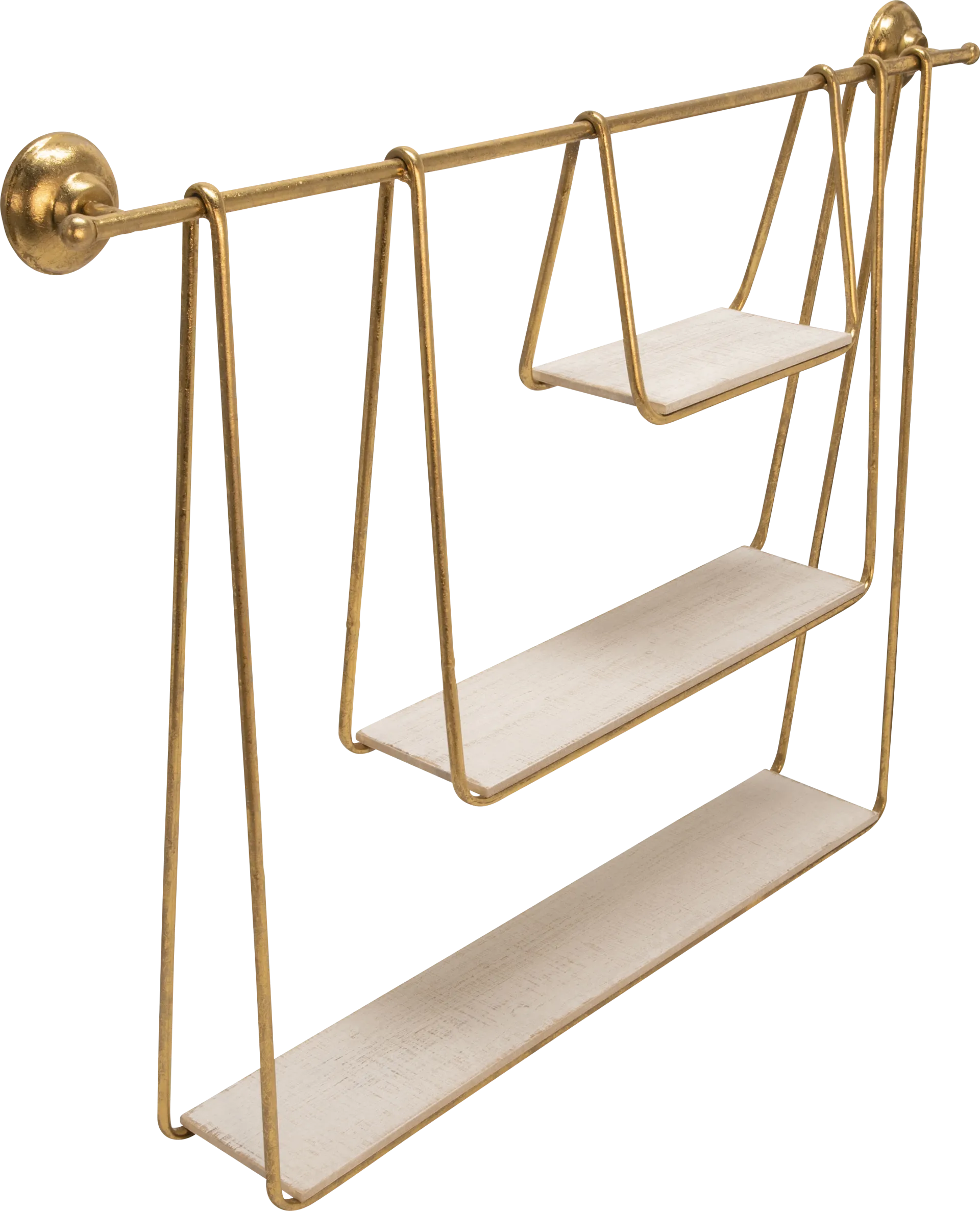 Skiatook White Wall Shelf - Image 1