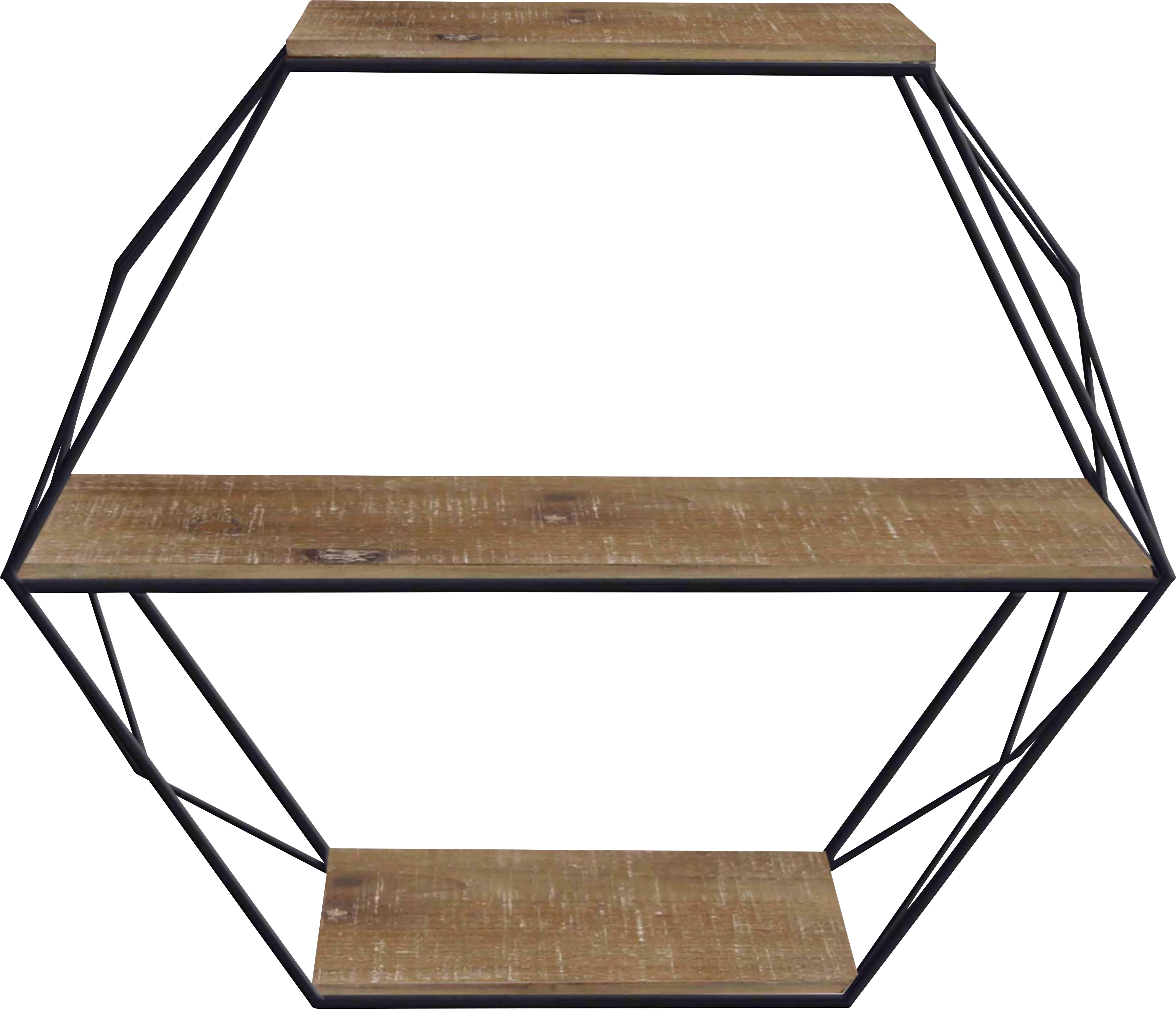 Pirola Brown Wall Shelf - Thumbnail - Image 1