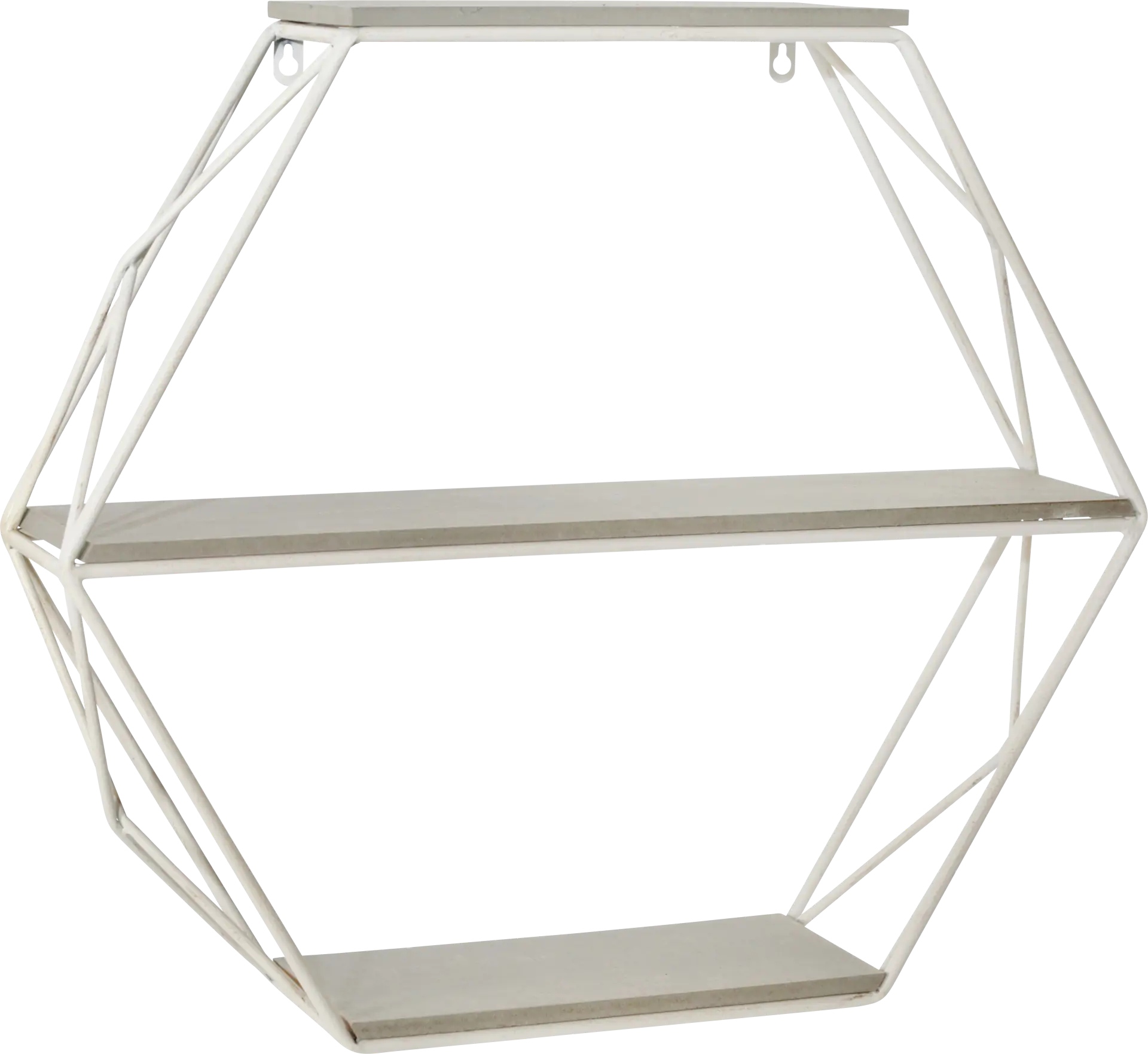 Pirola Gray Wall Shelf