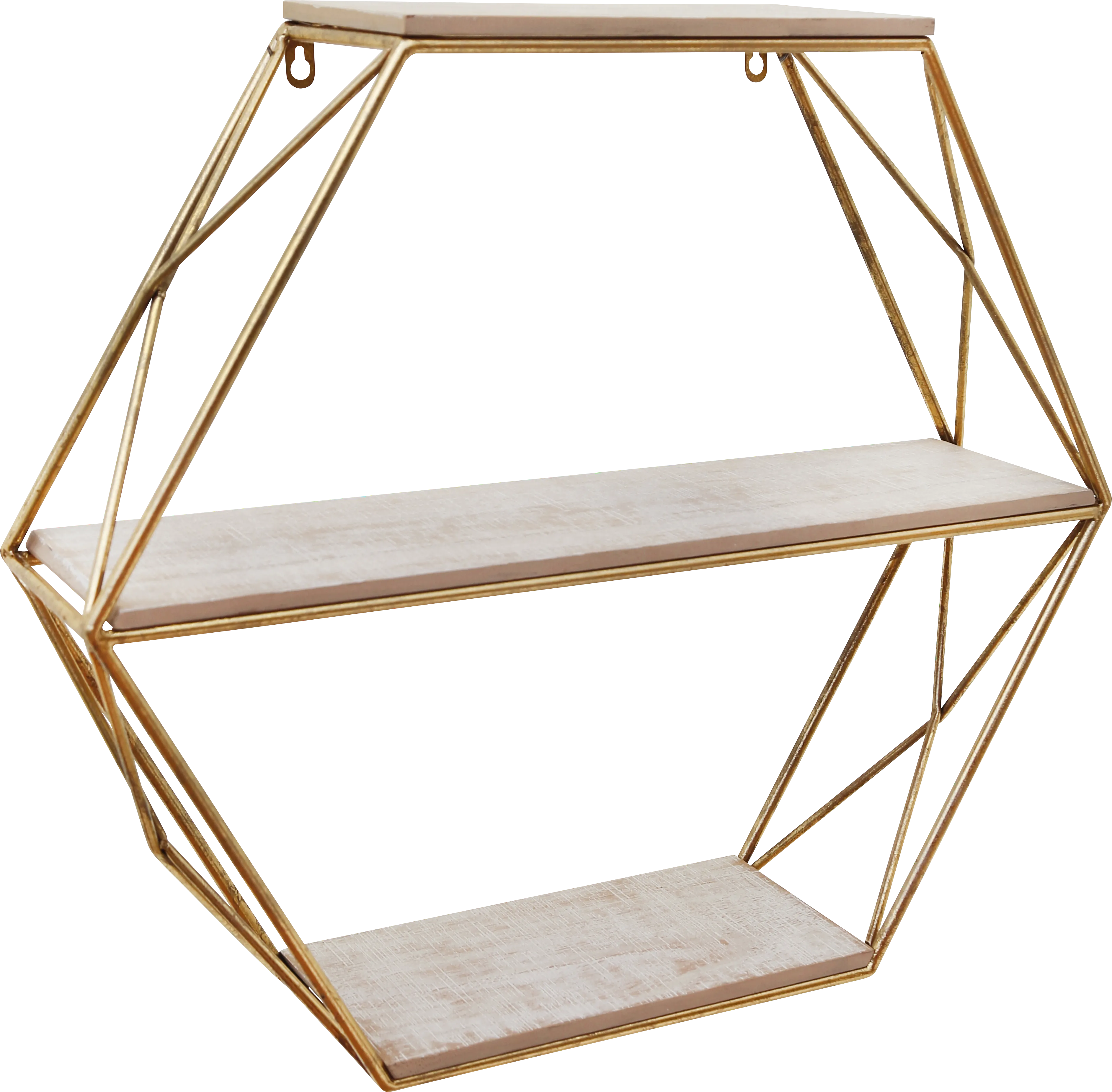 Pirola Gold Wall Shelf - Thumbnail - Image 1