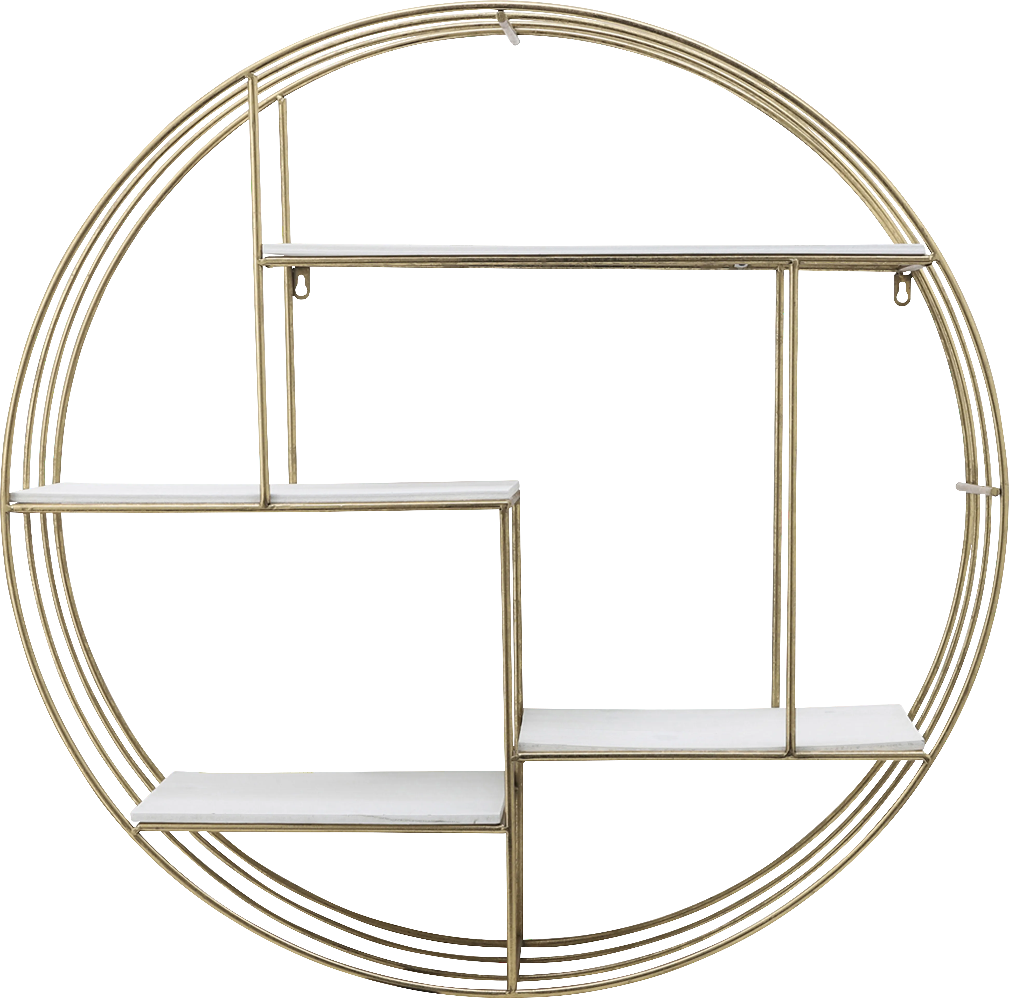 Nurick Gold Wall Shelf - Thumbnail - Image 1